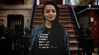 Tatyana Fazlalizadeh discusses “Stop Telling Women To Smile” on <i>Another Round</i>